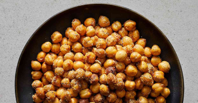 Fűszeres csicseriborsó snack